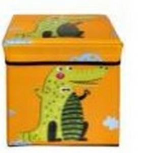 Контейнер д/игрушек 31х31 см Крокодильчик можно сидеть