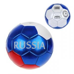 Мяч футбольн. 1 слой PVC металлик