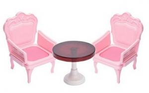 Набор мебели д/кукол 2 кресла столик