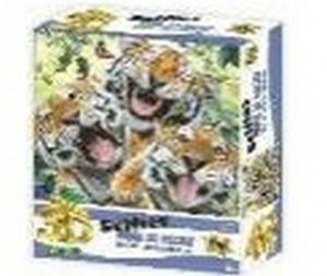 Пазлы 100 Тигры селфи Super 3D