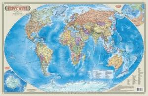 Карта настольная Мир Политический М1:55 млн.