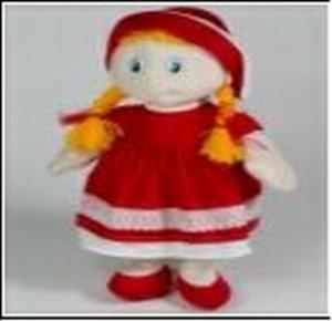 Кукла 65 см Красная Шапочка 