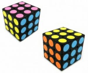 Головоломка Кубик 3х3 черн. основа
