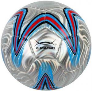 Мяч футбольн. 1 слой PVC металлик